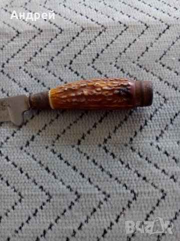 Стар нож,ножка,ножче #13, снимка 3 - Антикварни и старинни предмети - 24985154