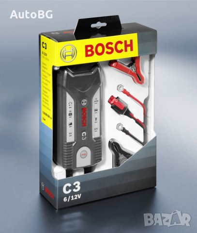 Зарядно устройство за акумулатор Bosch C3 / 6/12V, снимка 3 - Аксесоари и консумативи - 24592270