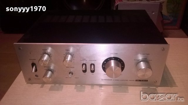 ПОРЪЧАН-pioneer sa-6300 amplifier-made in japan-внос швеицария, снимка 4 - Ресийвъри, усилватели, смесителни пултове - 16484104