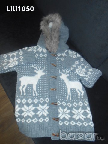 Ефектна жилетка, снимка 3 - Детски пуловери и жилетки - 15812852