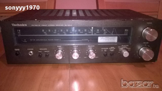 technics sa-100lk-stereo receiver-made in japan-внос швеицария, снимка 1 - Ресийвъри, усилватели, смесителни пултове - 12371636