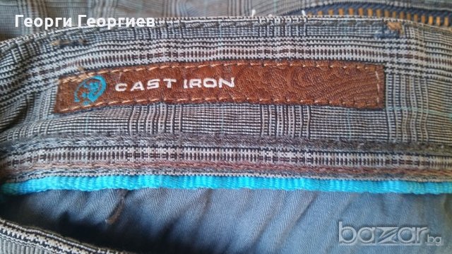 Мъжки панталон Cast Iron/Каст Айрън, 100% оригинал, снимка 6 - Панталони - 20428907