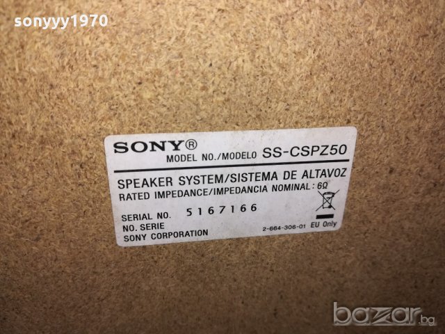 sony ss-cspz50-6ohm-2бр тонколони-28х22х16см-внос англия, снимка 15 - Тонколони - 20759541