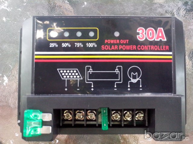 Контролер за фотоволтаичен панел 12V/30А, снимка 4 - Други инструменти - 7857298