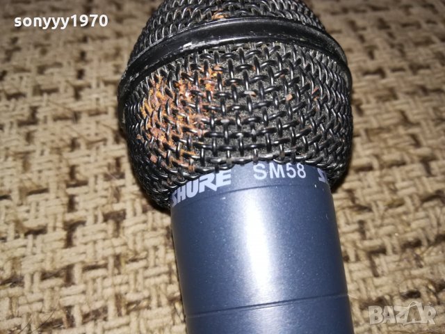 shure-mic-жичен с забележки по главата-работи, снимка 8 - Микрофони - 22437150