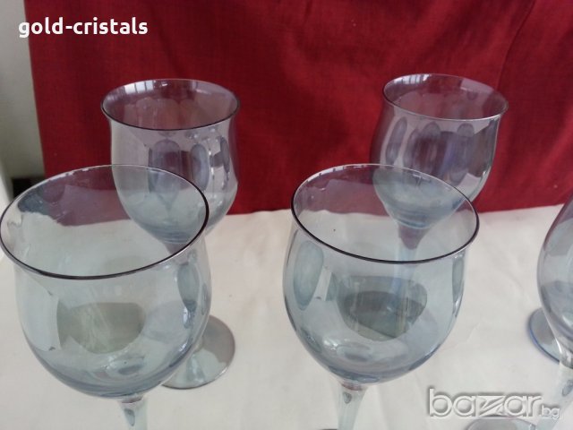 Ретро стъклени чаши за вино , снимка 9 - Антикварни и старинни предмети - 19796166
