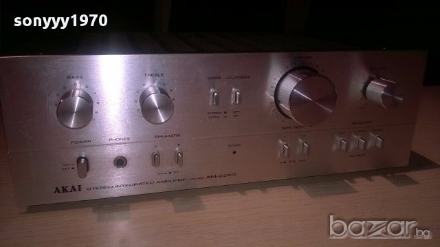 Akai-stereo amplifier-made in japan-внос швеицария, снимка 6 - Ресийвъри, усилватели, смесителни пултове - 12629685