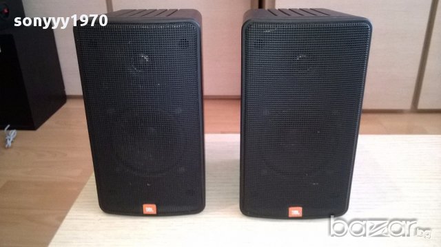 Jbl-2броя 8ома-двулентови тонколони 19х12х11см-внос швеицария, снимка 3 - Тонколони - 17806992