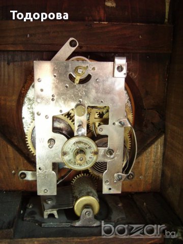 Красив старинен настолен часовник-Юнгханс с латерна, снимка 8 - Антикварни и старинни предмети - 15495664