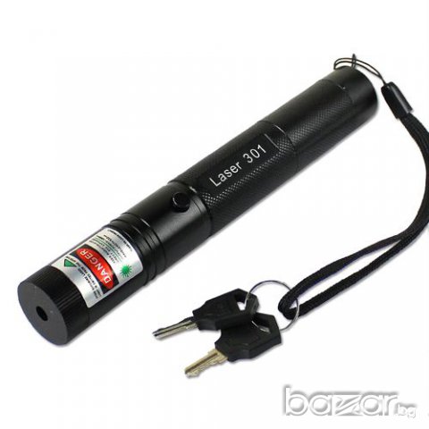 Мощен зелен лазер с литиево йонна батерия, снимка 4 - Други игри и конзоли - 6999530