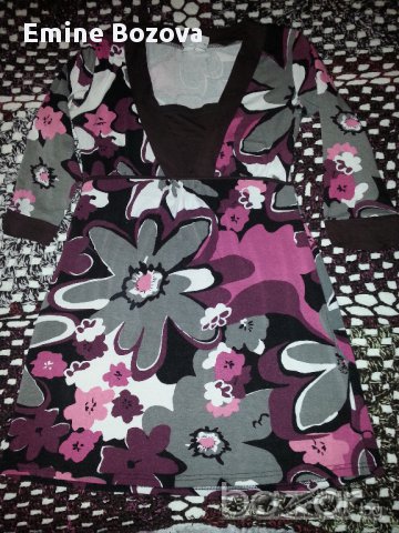 туника и различни блузки от трико с дълъг ръкав,различни размери цени, снимка 13 - Блузи с дълъг ръкав и пуловери - 13434887