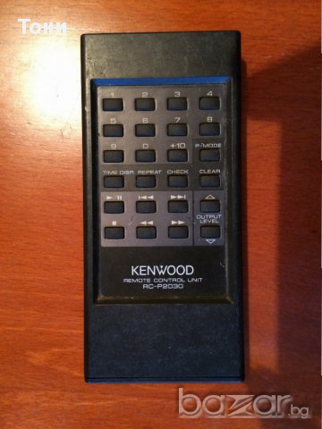 Дистанционно KENWOOD - CD, снимка 2 - Плейъри, домашно кино, прожектори - 18136874