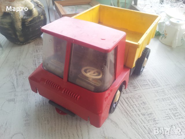 руско ретро детско камионче пластмасово, снимка 7 - Колекции - 23930180