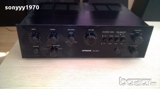 hitachi ha-300-stereo amplifier-japan-внос швеицария, снимка 9 - Ресийвъри, усилватели, смесителни пултове - 12762948