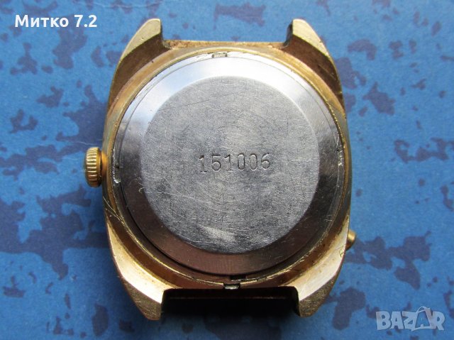 Poljot..Полет позлатен ръчен часовник , снимка 5 - Колекции - 25495067