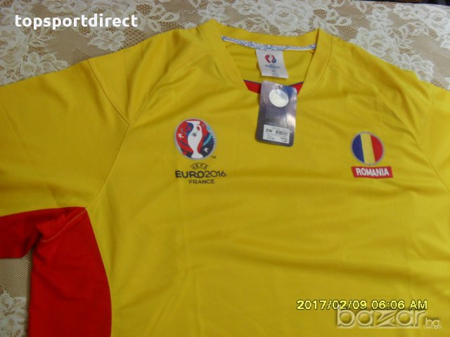 Спортна тенеска НАЦИОНАЛНИ ОТБОРИ РУМЪНИЯ UEFA внос Англия, снимка 7 - Тениски - 17702936