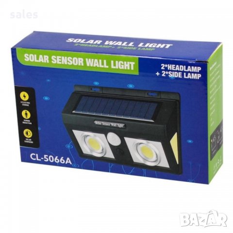 Соларна лампа със сензор за движение CL-5066A