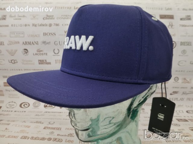 Нова шапка с козирка G Star Obaruh RAW SnapBack оригинал, снимка 5 - Шапки - 19287619