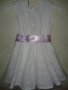 Детска бяла памучна рокля, снимка 2