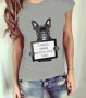 ХИТ! Дамски топ FRENCH BULLDOG LOOK BETTER с уникален  принт! Поръчай модел с ТВОЯ идея!, снимка 2