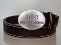 Кожен колан Dolce&Gabbana , снимка 1 - Колани - 13545250