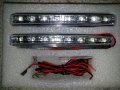 E4 Сертификат 2 x 8 Led лед Drl Дневни Светлини, Размери: 16см x 2см/led Drl Daytime, снимка 5