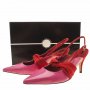 ПРОМО 🍊 RED OR DEAD 🍊 Дамски обувки кожа и велур ULTRA CHIC 37 номер нови с кутия, снимка 3