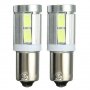 2 броя габарити BAX9S 10 LED диода, крушка, H6W, светлини, фарове , снимка 3