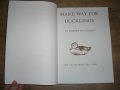 Английска книжка Make way for ducklings, снимка 3