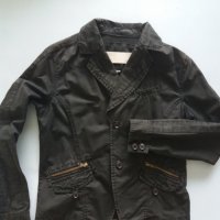 Дамско черно яке тип сако - размер М, снимка 1 - Якета - 22770229