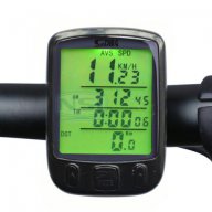 Водоустойчив Bike велокомпютър LCD Километраж Скоростомер с осветяване за велосипед, колело, мотор, снимка 2 - Велосипеди - 13492378
