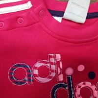 Детски розов комплект adidas 92см, снимка 3 - Комплекти за бебе - 22516026