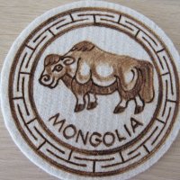 Сет от две декорации от филц, Монголия, снимка 3 - Декорация за дома - 20698598