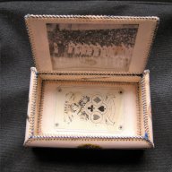 Стара ръчно изработена кутия, снимка 13 - Антикварни и старинни предмети - 17256439