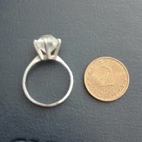 Сребърен пръстен 2,60гр/925, снимка 4 - Пръстени - 18744132