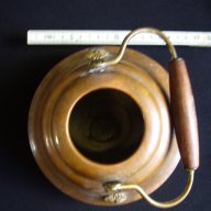 Стар бронзов съд, чайник , ваза, снимка 4 - Антикварни и старинни предмети - 15991249