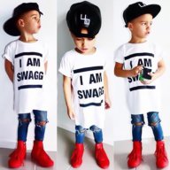 NEW! I Am Swagg детска тениска! Поръчай модел с твоя снимка!, снимка 1 - Детски тениски и потници - 16204978