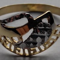 Дамски златен пръстен, снимка 7 - Пръстени - 23574306