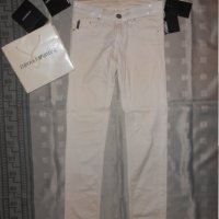 Бели дънки armani jeans, снимка 4 - Дънки - 18418330