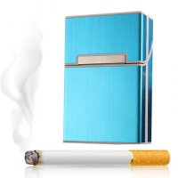 Кутия табакера за цигари за 80 мм, метална кутия с магнитен капак, снимка 9 - Табакери - 17213388