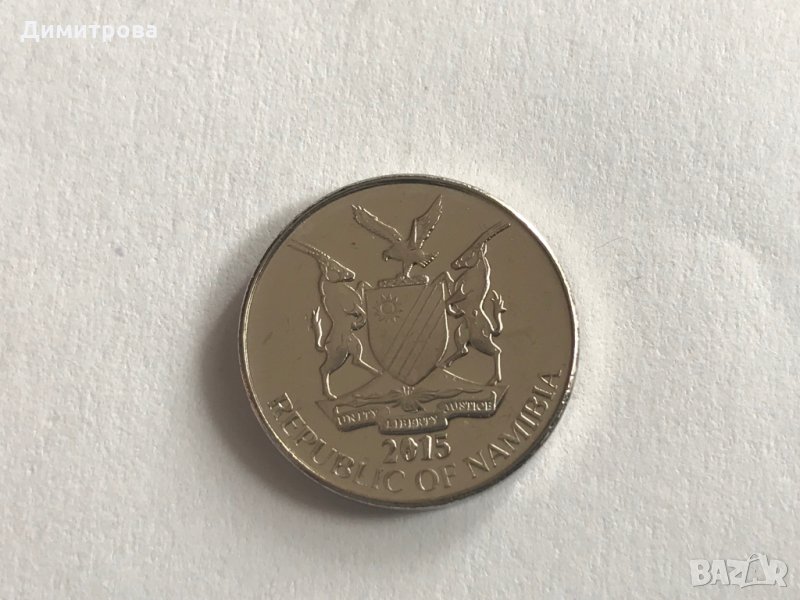 5 цента Намибия 2015,Африка, снимка 1