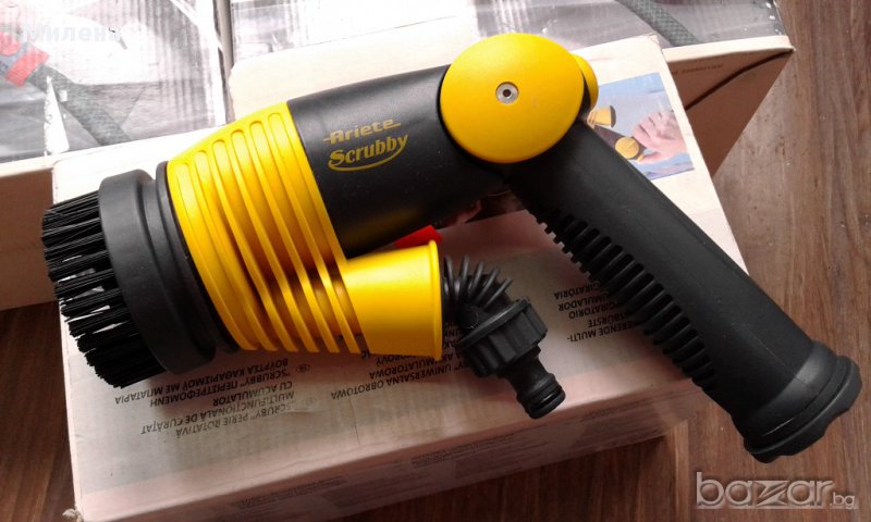 Промо! Scrubby почистваща машина със 7 накрайника, зарядно-Нови за подарък!, снимка 1