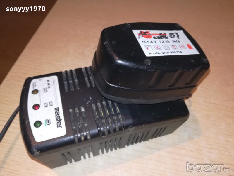 wurth master charger+battery-внос швеицария, снимка 1