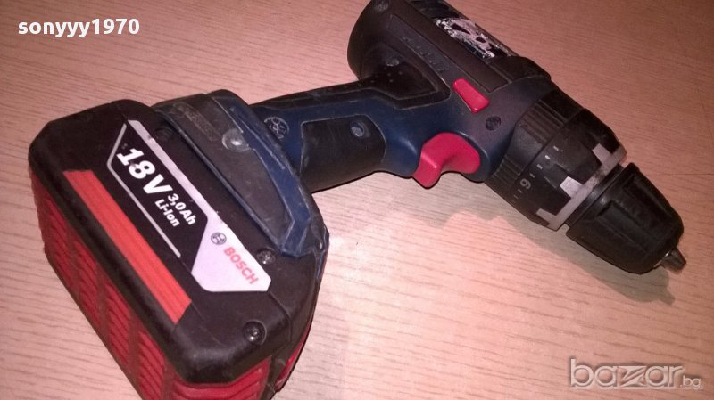 Bosch gsb 1800 profesional+bosch li-ion batt-внос швеицария, снимка 1