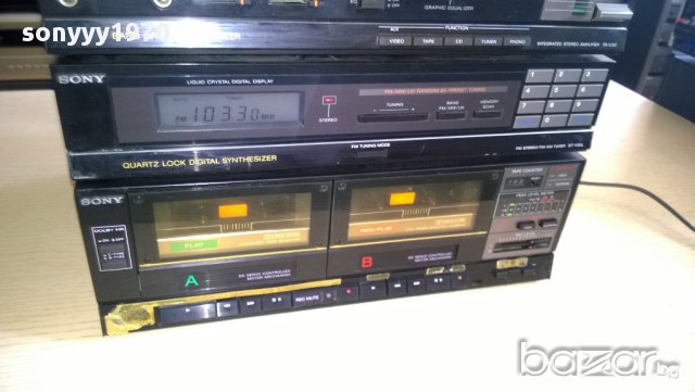 sony cdp-35+ta-v50+st-v50l+tc-v50w-made in japan-внос швеицария, снимка 11 - Ресийвъри, усилватели, смесителни пултове - 10355693