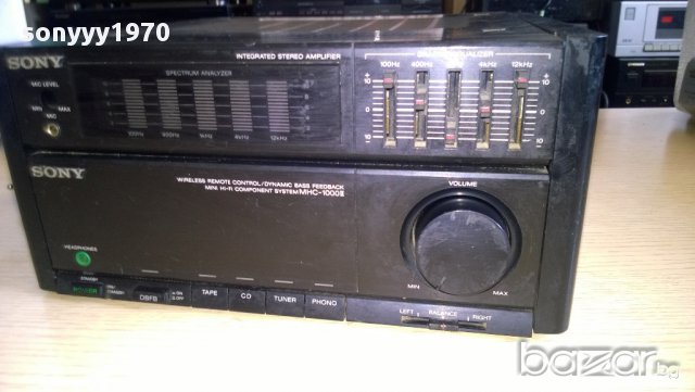 sony ta 606mii-stereo amplifier-внос швеицария, снимка 5 - Ресийвъри, усилватели, смесителни пултове - 10356115