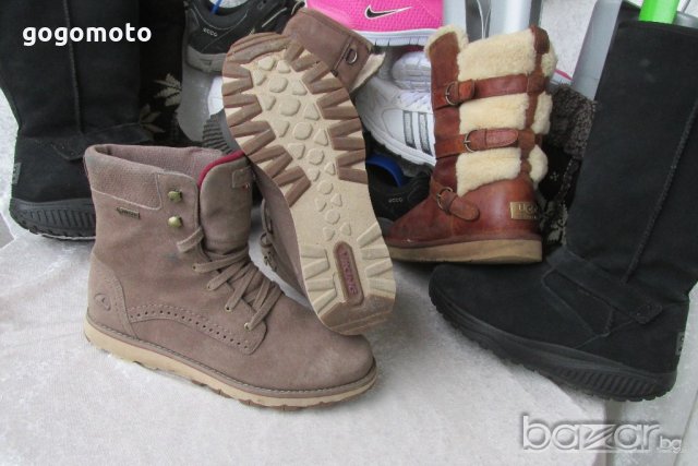 Водоустойчиви GORE-TEX туристически обувки, 39- 40,VIKING original, унисекс боти,фин естествен велур, снимка 17 - Дамски боти - 20838487