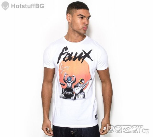 мъжка тениска Faux размери S , снимка 3 - Тениски - 7451768