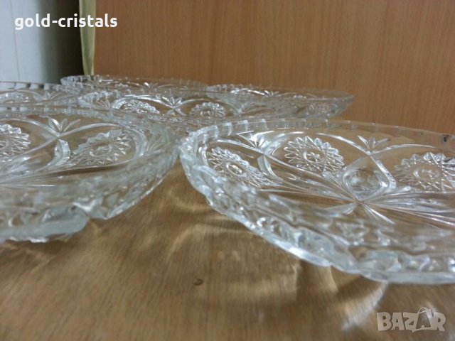 кристални чинии, снимка 8 - Антикварни и старинни предмети - 22287046