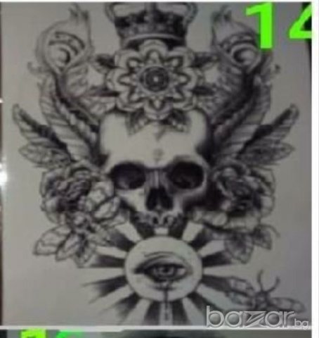 Временни татуировки , снимка 11 - Други - 19216553